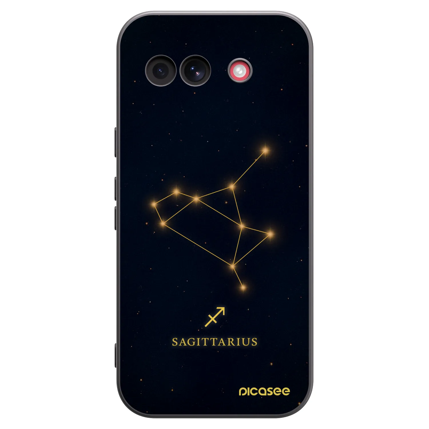 Picasee silikónový čierny obal pre Google Pixel 10a - SAGITTARIUS