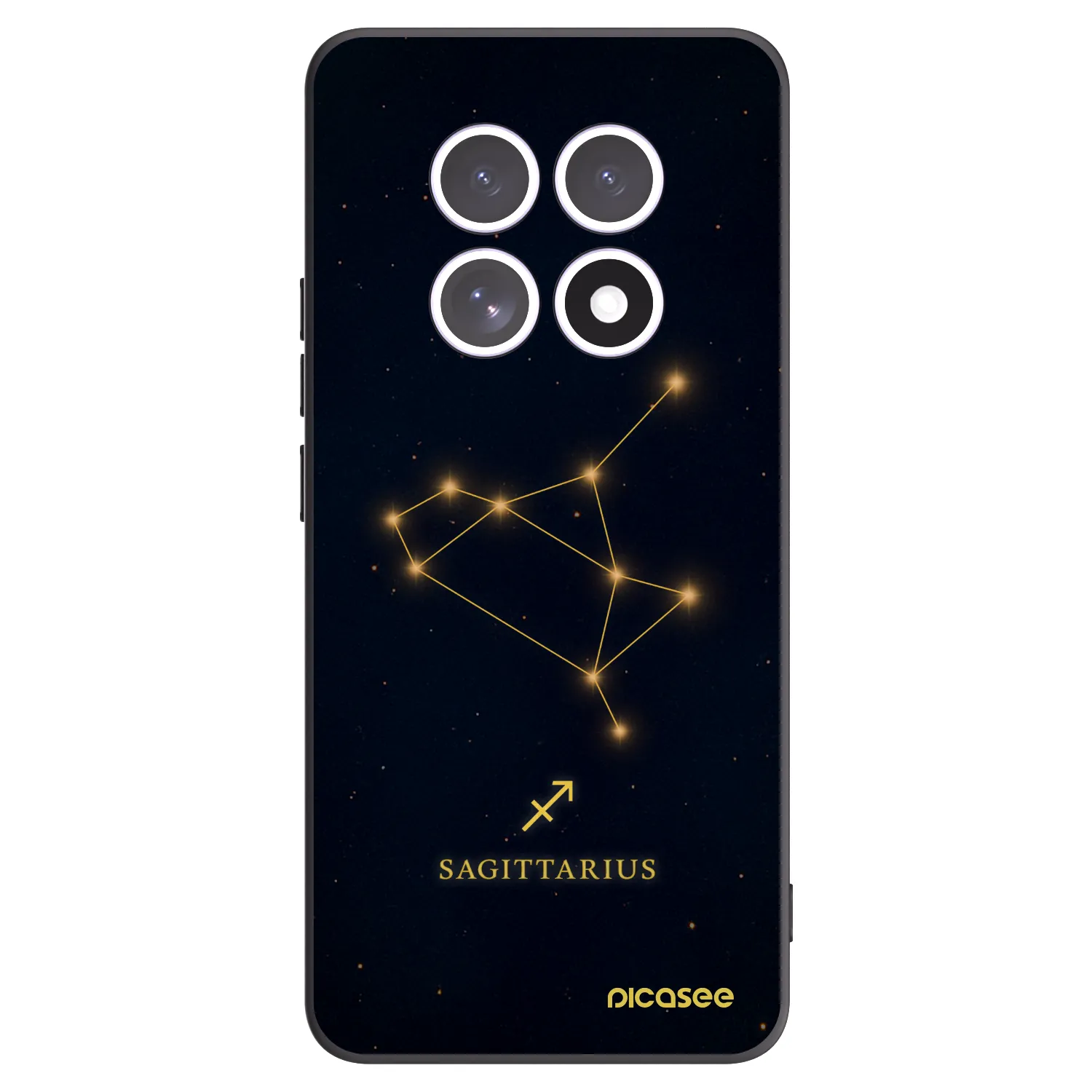 Picasee silikónový čierny obal pre Xiaomi Redmi Note 15 5G - SAGITTARIUS