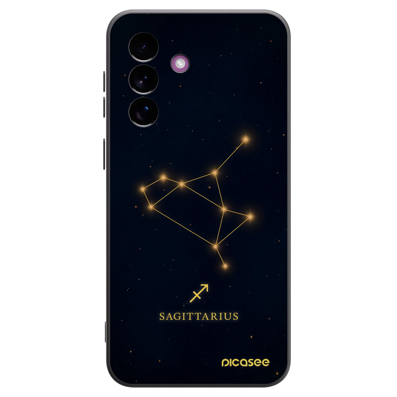 Picasee silikónový čierny obal pre Samsung Galaxy A37 - SAGITTARIUS