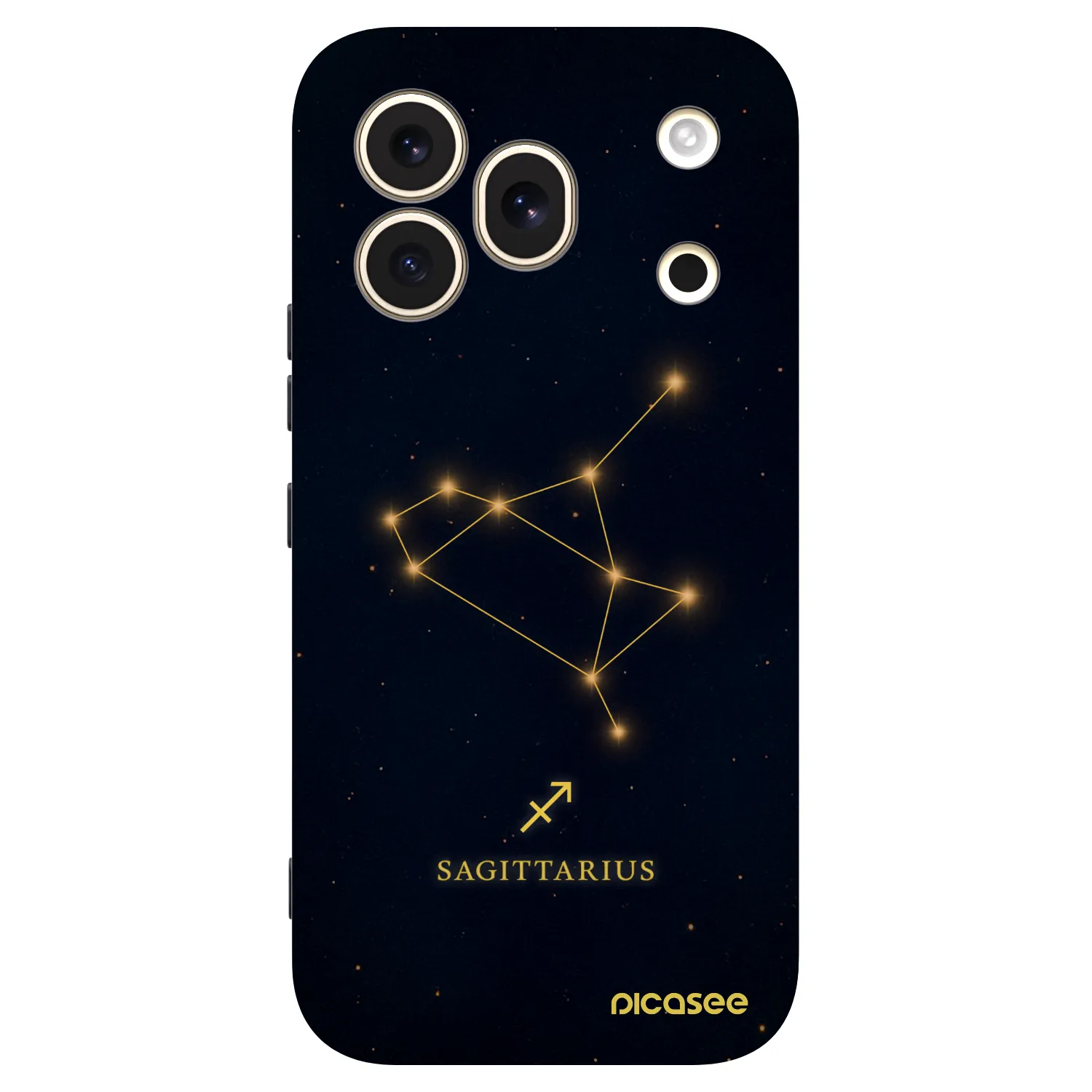 Picasee silikónový čierny obal pre Honor 600 Pro - SAGITTARIUS