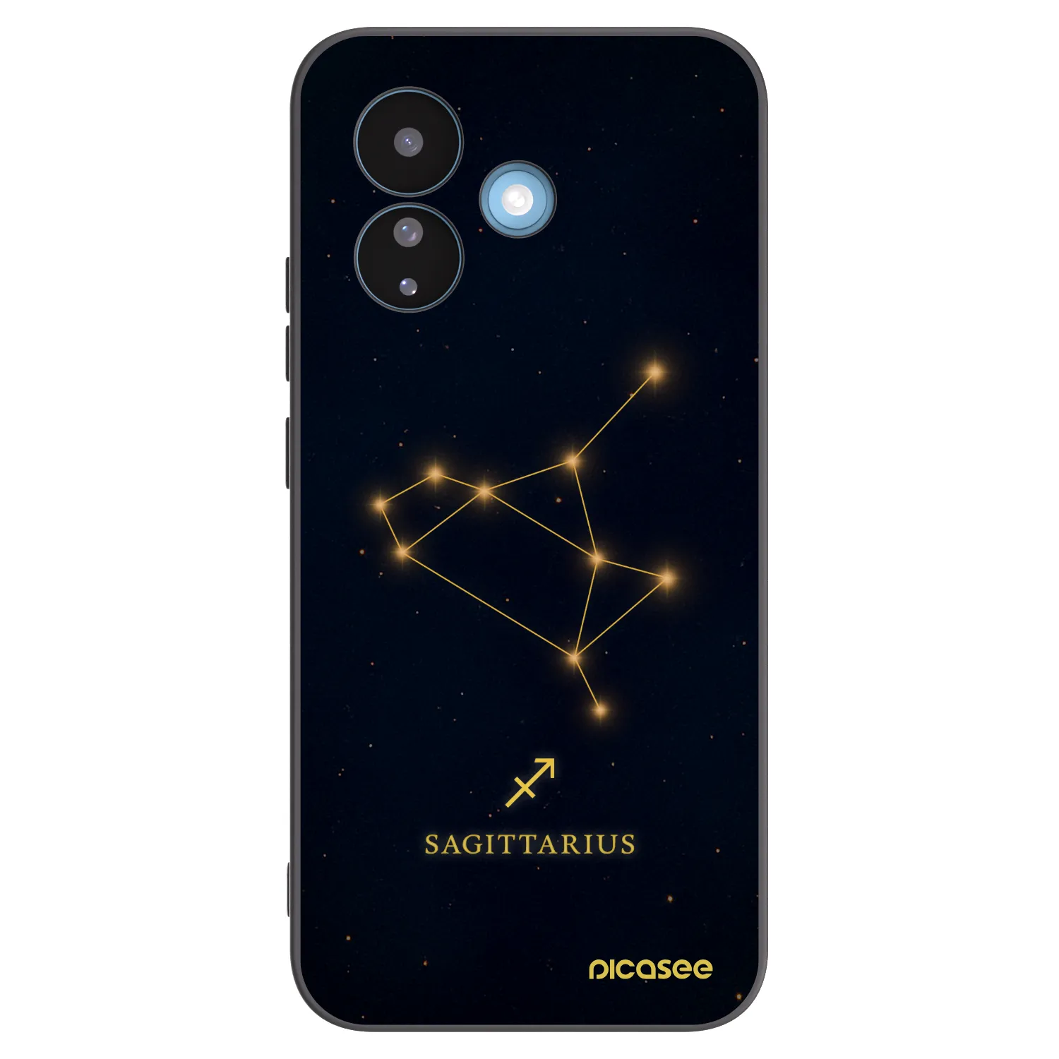 Picasee silikónový čierny obal pre Xiaomi Redmi Note 17 Pro 5G - SAGITTARIUS