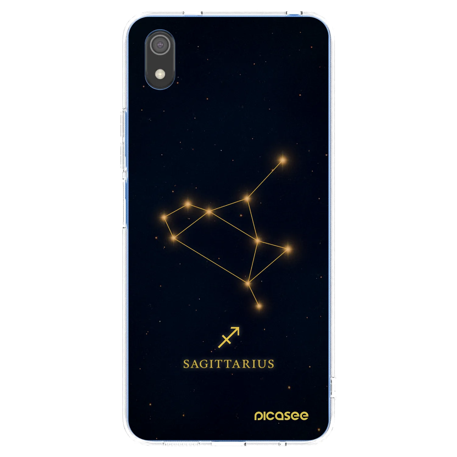 Picasee silikónový prehľadný obal pre Xiaomi Redmi 7A - SAGITTARIUS