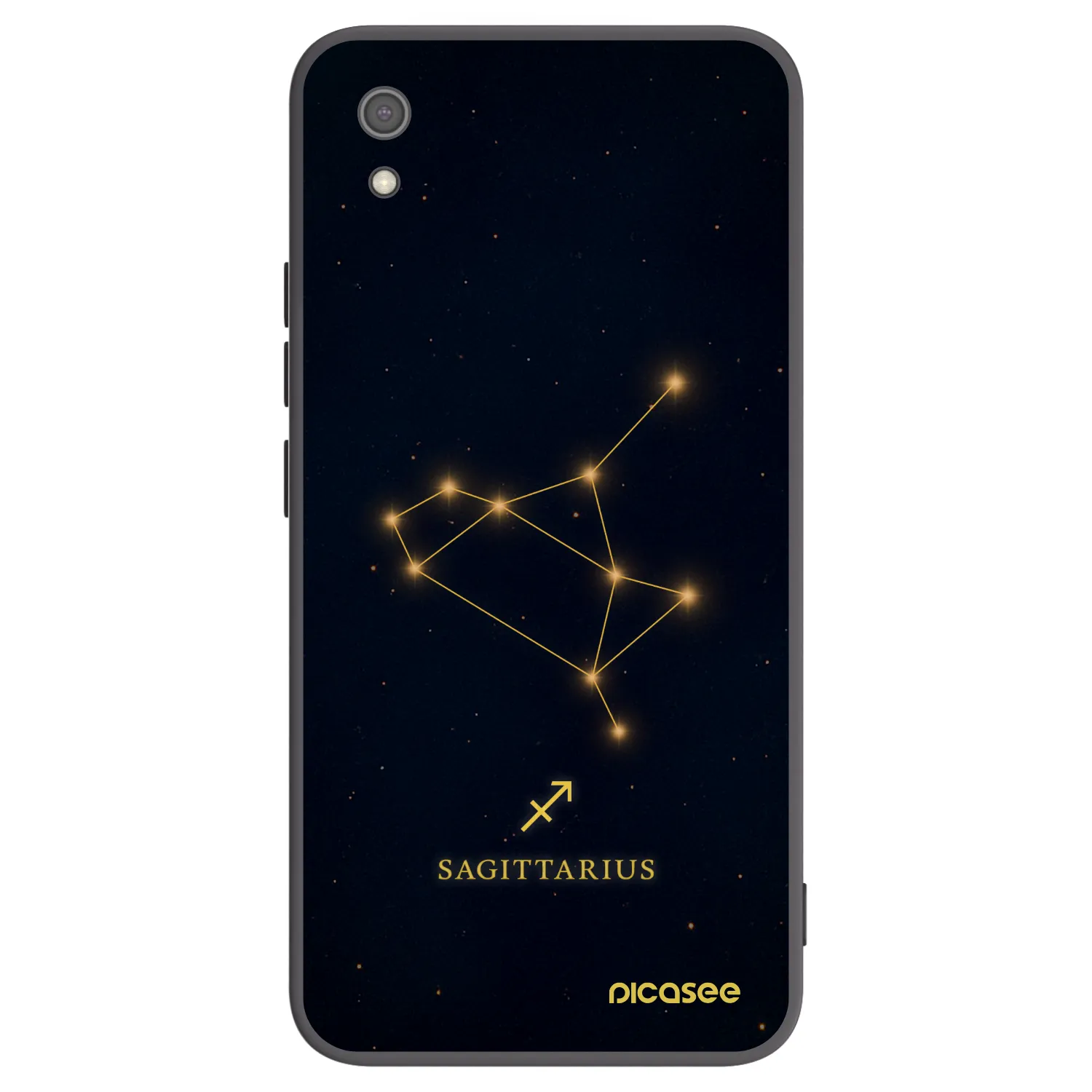 Picasee silikónový čierny obal pre Xiaomi Redmi 7A - SAGITTARIUS
