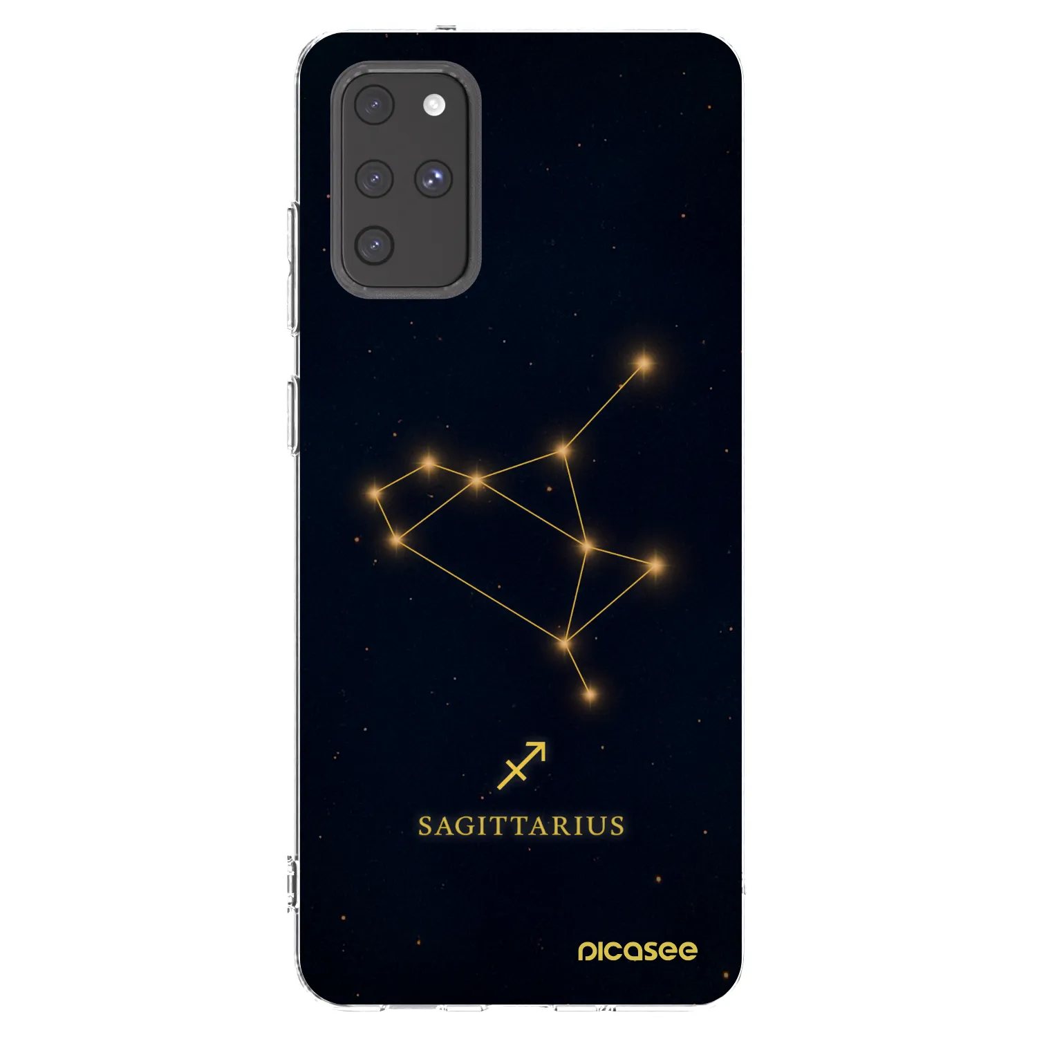 Picasee silikónový prehľadný obal pre Samsung Galaxy S20+ G985F - SAGITTARIUS