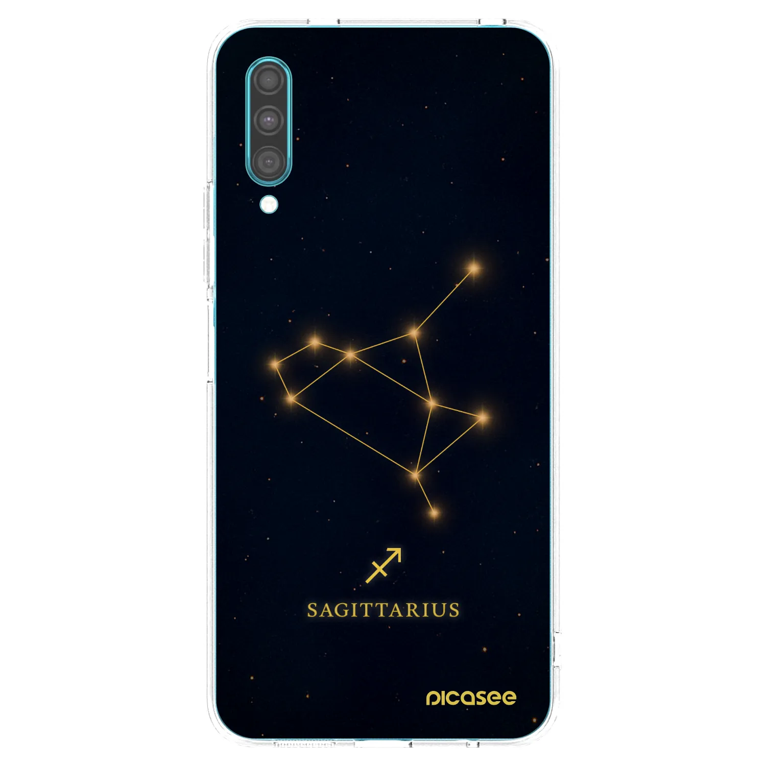 Picasee silikónový prehľadný obal pre Samsung Galaxy A30s A307F - SAGITTARIUS