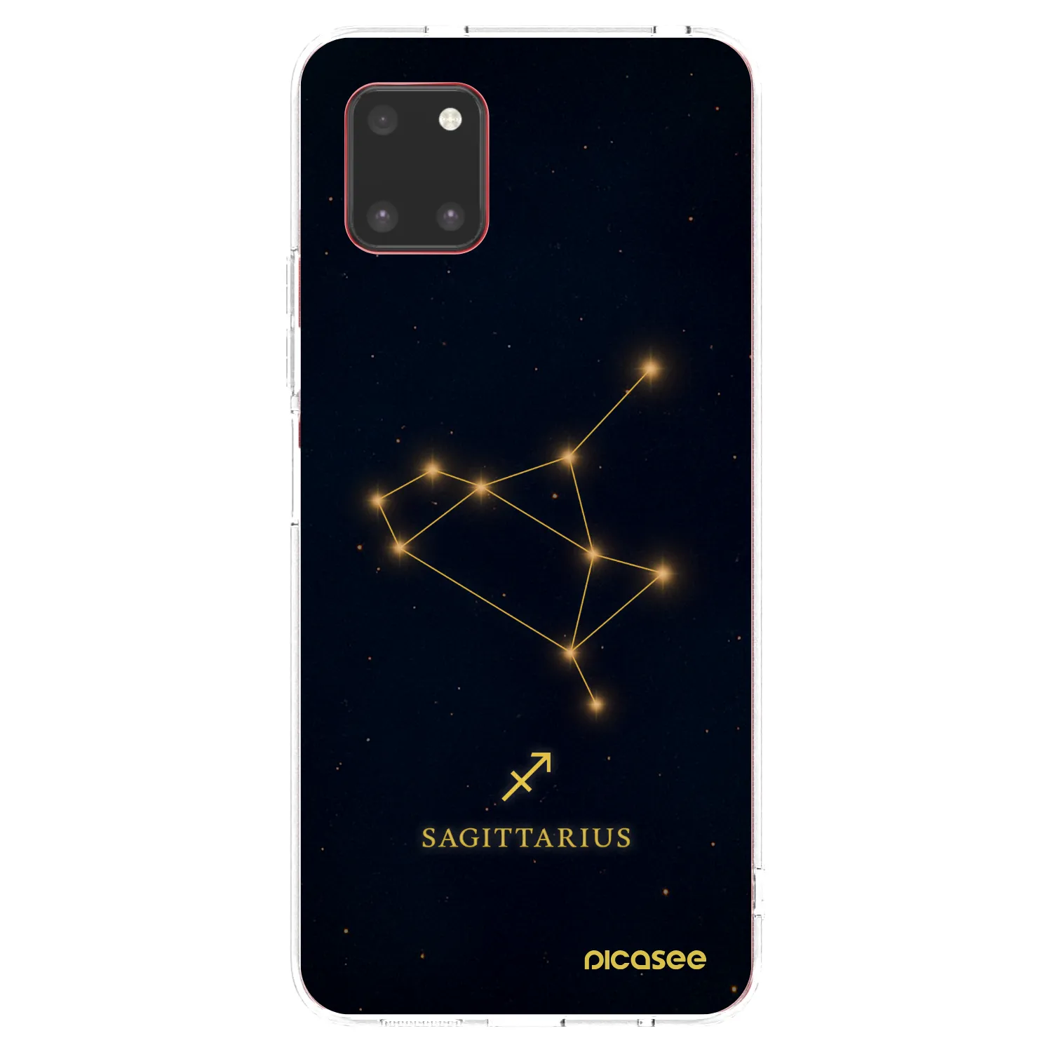 Picasee silikónový prehľadný obal pre Samsung Galaxy Note 10 Lite N770F - SAGITTARIUS