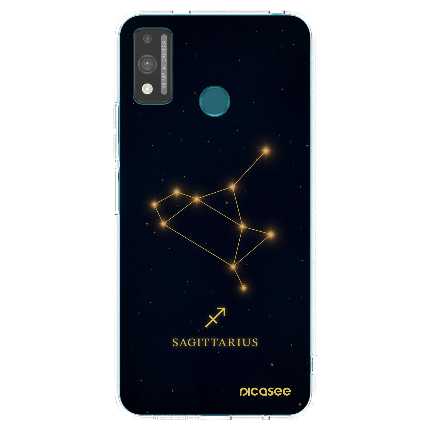 Picasee silikónový prehľadný obal pre Honor 9X Lite - SAGITTARIUS