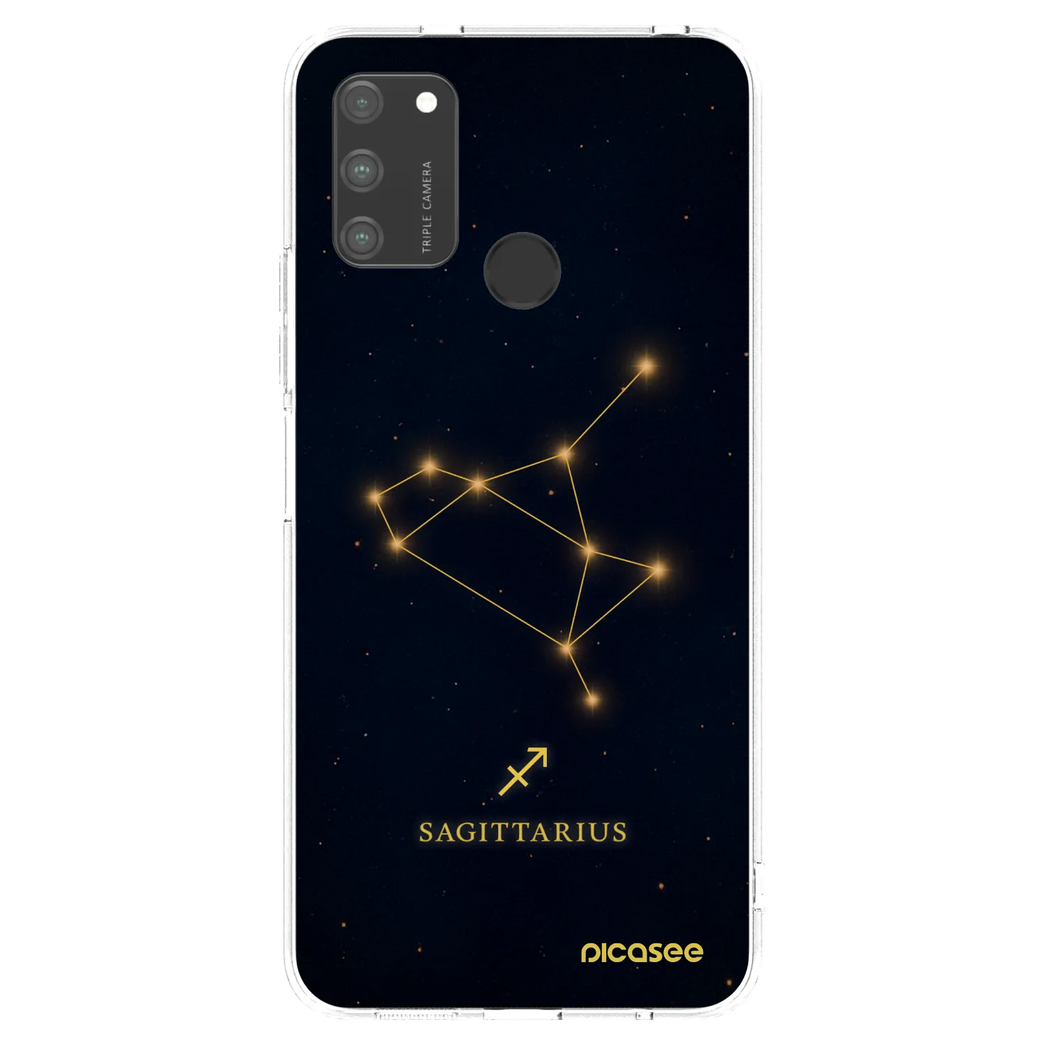 Picasee silikónový prehľadný obal pre Honor 9A - SAGITTARIUS