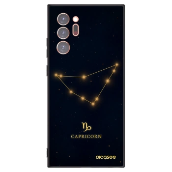 Picasee silikónový čierny obal pre Samsung Galaxy Note 20 Ultra - CAPRICORN