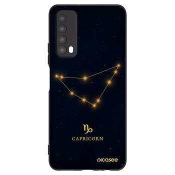 Picasee silikónový čierny obal pre Huawei P Smart 2021 - CAPRICORN