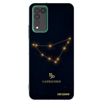 Picasee silikónový prehľadný obal pre Honor 10X Lite - CAPRICORN
