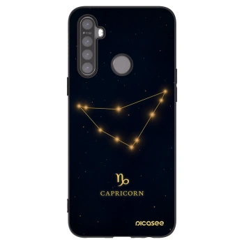 Picasee silikónový čierny obal pre Realme 6i - CAPRICORN
