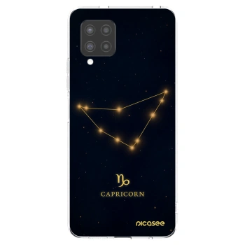 Picasee silikónový prehľadný obal pre Samsung Galaxy A42 A426B - CAPRICORN