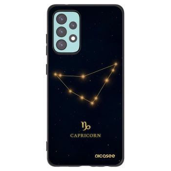 Picasee silikónový čierny obal pre Samsung Galaxy A72 A725F - CAPRICORN