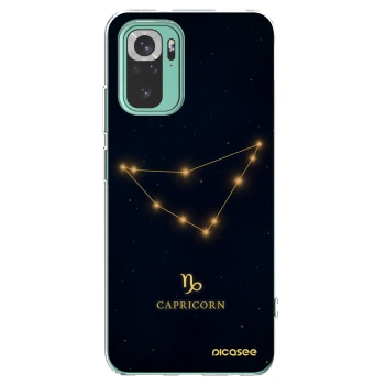 Picasee silikónový prehľadný obal pre Xiaomi Redmi Note 10 Pro - CAPRICORN