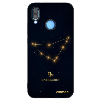 Picasee silikónový čierny obal pre Huawei P20 Lite - CAPRICORN