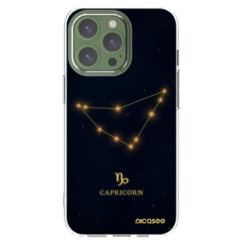 Picasee silikónový prehľadný obal pre Apple iPhone 13 Pro - CAPRICORN