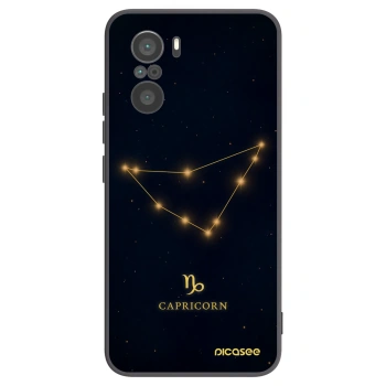 Picasee silikónový čierny obal pre Xiaomi Poco F3 - CAPRICORN