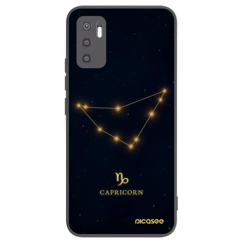 Picasee silikónový čierny obal pre Xiaomi Redmi Note 10 5G - CAPRICORN