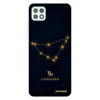 Picasee silikónový prehľadný obal pre Samsung Galaxy A22 A226B 5G - CAPRICORN