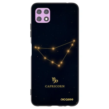 Picasee silikónový čierny obal pre Samsung Galaxy A22 A226B 5G - CAPRICORN