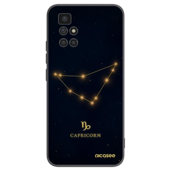 Picasee silikónový čierny obal pre Xiaomi Redmi 10 - CAPRICORN