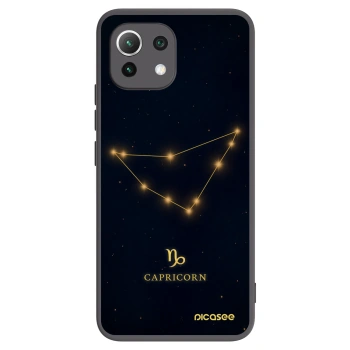 Picasee silikónový čierny obal pre Xiaomi 11 Lite 5G NE - CAPRICORN