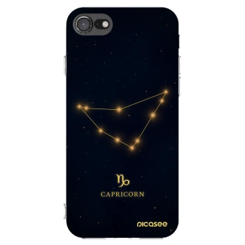 Picasee silikónový prehľadný obal pre Apple iPhone SE 2022 - CAPRICORN