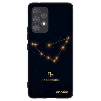 Picasee silikónový čierny obal pre Samsung Galaxy A53 5G A536 - CAPRICORN