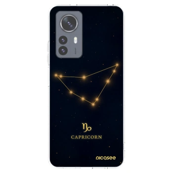 Picasee silikónový prehľadný obal pre Xiaomi 12 Pro - CAPRICORN
