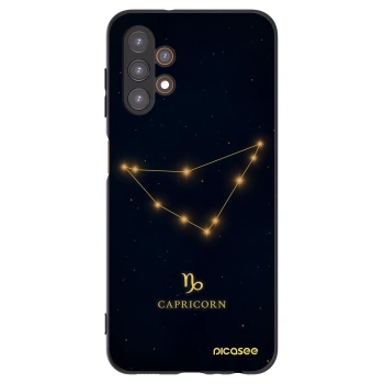 Picasee silikónový čierny obal pre Samsung Galaxy A13 4G A135 - CAPRICORN