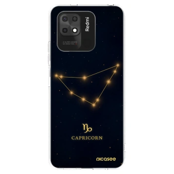 Picasee silikónový prehľadný obal pre Xiaomi Redmi 10C - CAPRICORN