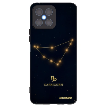 Picasee silikónový čierny obal pre Honor X8 4G - CAPRICORN