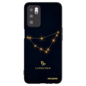 Picasee silikónový čierny obal pre OPPO A16s - CAPRICORN