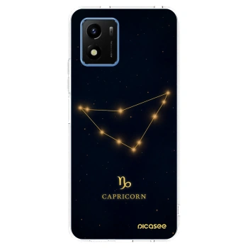 Picasee silikónový prehľadný obal pre Vivo Y01 - CAPRICORN