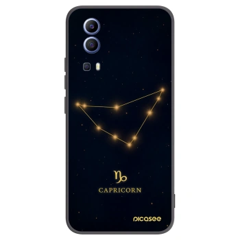 Picasee silikónový čierny obal pre Vivo Y52 5G - CAPRICORN