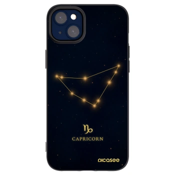 Picasee silikónový čierny obal pre Apple iPhone 14 Plus - CAPRICORN