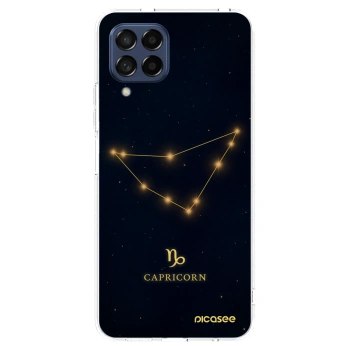 Picasee silikónový prehľadný obal pre Samsung Galaxy M53 5G - CAPRICORN