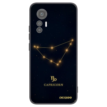 Picasee silikónový čierny obal pre Xiaomi 12 Lite - CAPRICORN