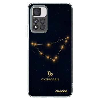 Picasee silikónový prehľadný obal pre Xiaomi Redmi Note 11 Pro+ 5G - CAPRICORN