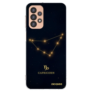 Picasee silikónový prehľadný obal pre Samsung Galaxy A23 A236B 5G - CAPRICORN