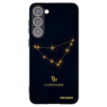 Picasee silikónový čierny obal pre Samsung Galaxy S23+ 5G - CAPRICORN