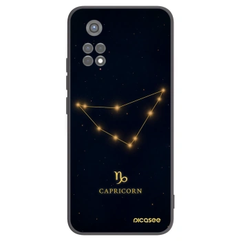 Picasee silikónový čierny obal pre Xiaomi Redmi Note 11S 5G - CAPRICORN