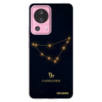 Picasee silikónový prehľadný obal pre Xiaomi 13 Lite - CAPRICORN