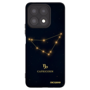 Picasee silikónový čierny obal pre Honor X8a - CAPRICORN