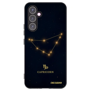 Picasee silikónový čierny obal pre Samsung Galaxy A54 5G A546B - CAPRICORN