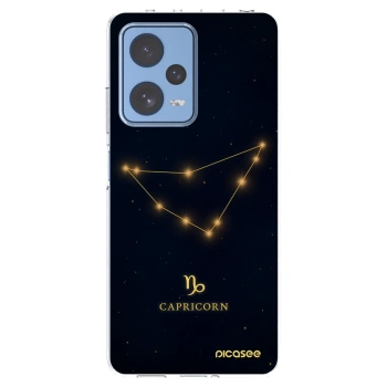 Picasee silikónový prehľadný obal pre Xiaomi Redmi Note 12 Pro 5G - CAPRICORN