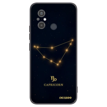 Picasee silikónový čierny obal pre Xiaomi Redmi 12C - CAPRICORN
