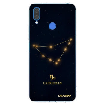Picasee silikónový prehľadný obal pre Huawei Nova 3 - CAPRICORN