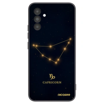 Picasee silikónový čierny obal pre Samsung Galaxy A04s A047F - CAPRICORN